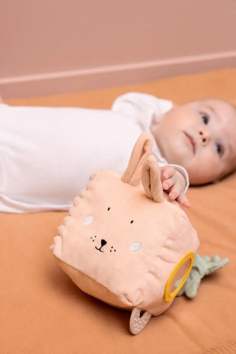 Trixie Activiteitenkubus Mrs. Rabbit Houten Speelgoed - Roze