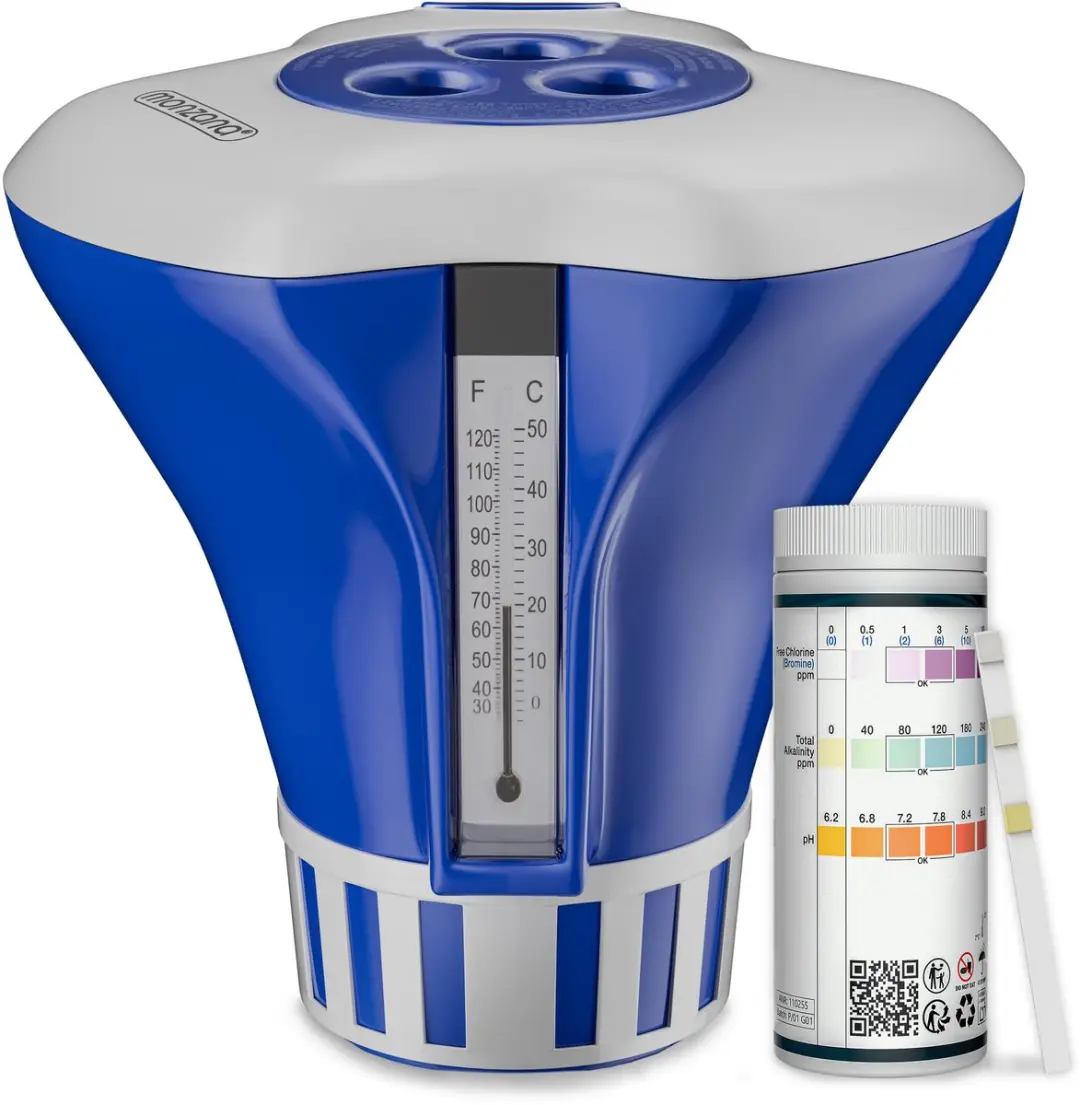 Monzana Chloordrijver met Thermometer