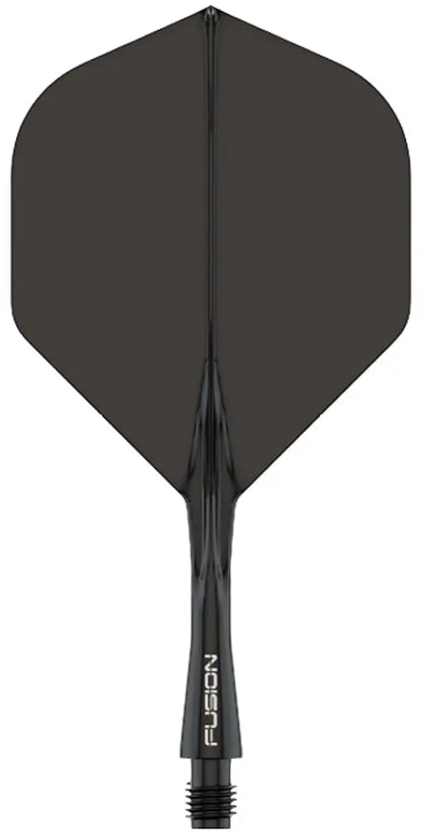Winmau Fusion Solid Black NO2 Dartvleugels - 3 Stuks - afbeelding 6 van 6