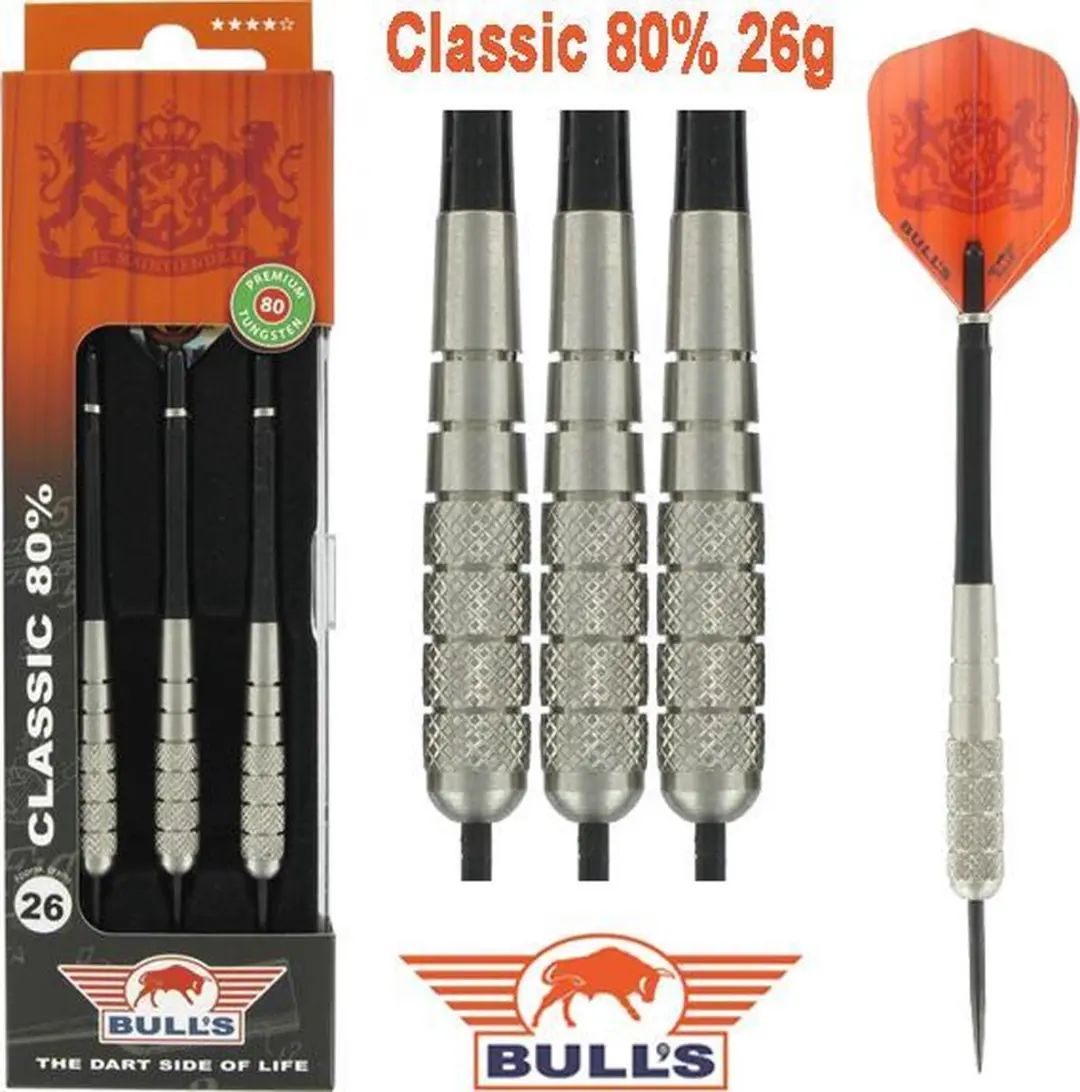 Bull's Classic 80% Dartpijlen 26g