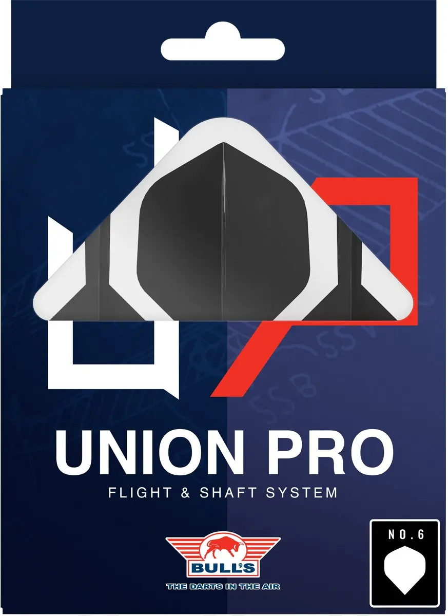 Bull's Union Pro Flight System BU-51917 - 3 Stuks - Medium - Zwart