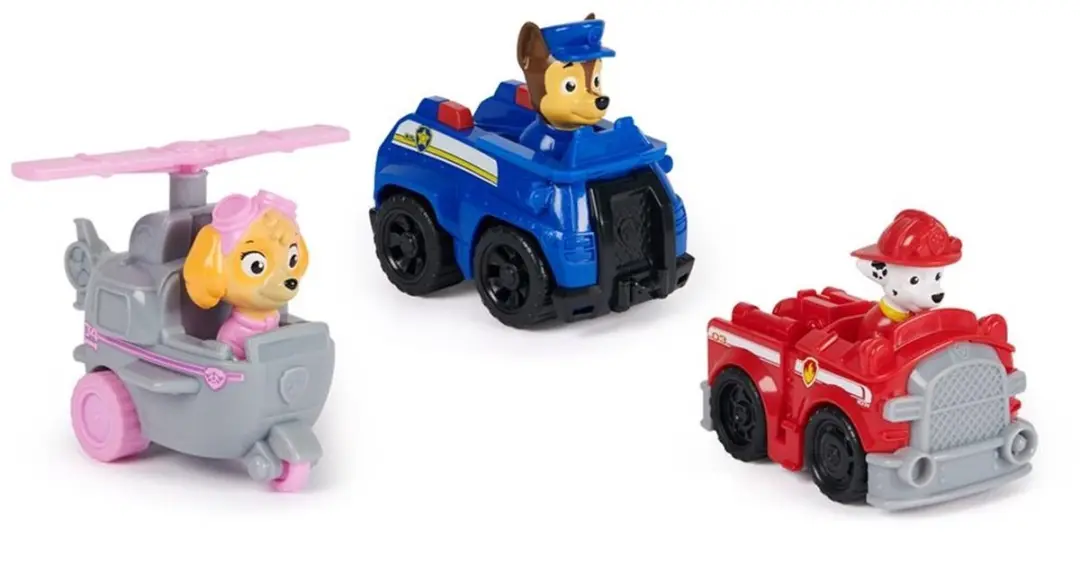 PAW Patrol Rescue Racers Pull Back - Multicolor
