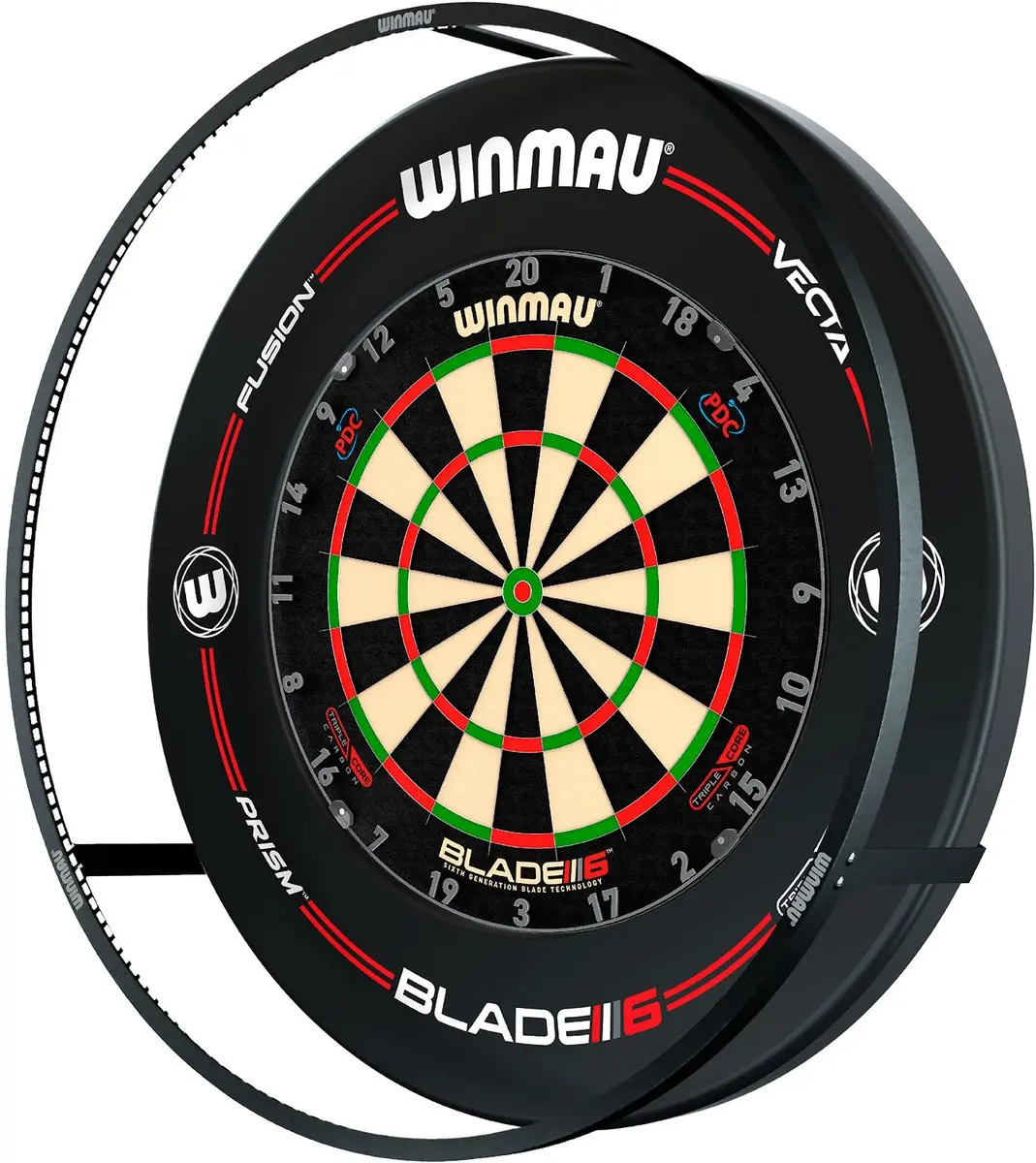 Winmau Plasma Ice Light Pro-Line Surround Bundel - 4305