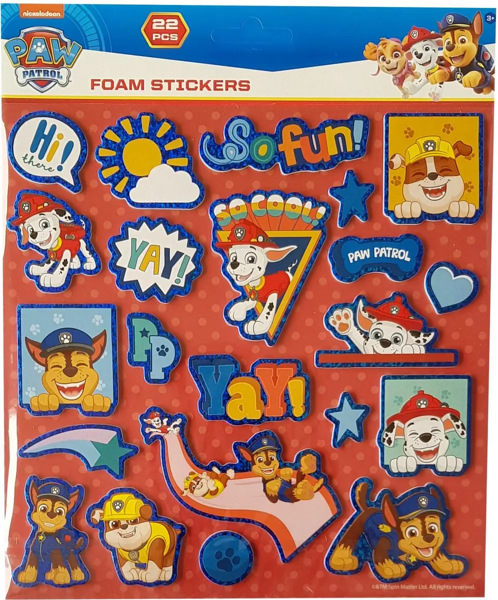 PAW Patrol Holografische Stickers