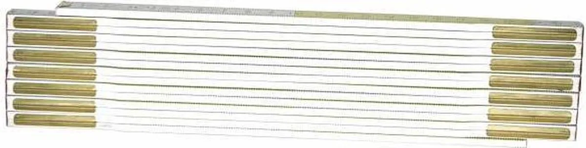 Stanley Duimstok 2m - 15mm Geel/Wit