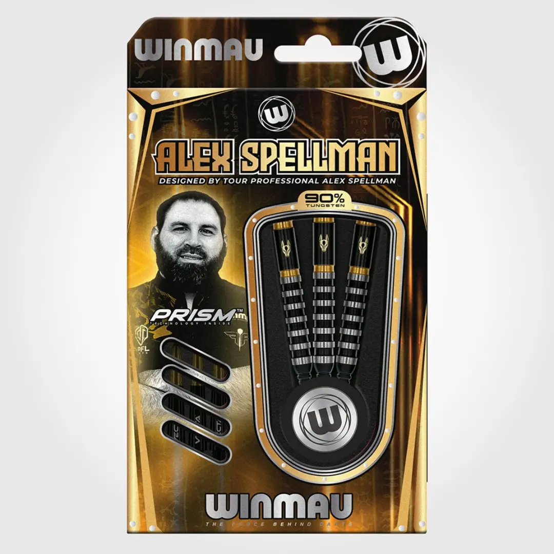 Winmau Alex Spellman 90% Soft Tip Darts - 3 Stuks - afbeelding 5 van 5