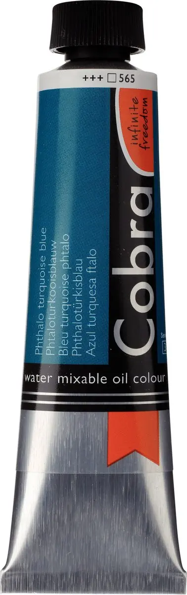 Cobra Olieverf Phtaloturkooisblauw 40ml