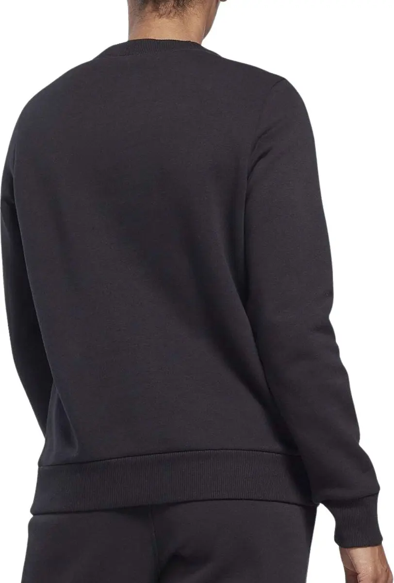 Reebok Identity Fleece Sweater Dames XS - Zwart/Wit