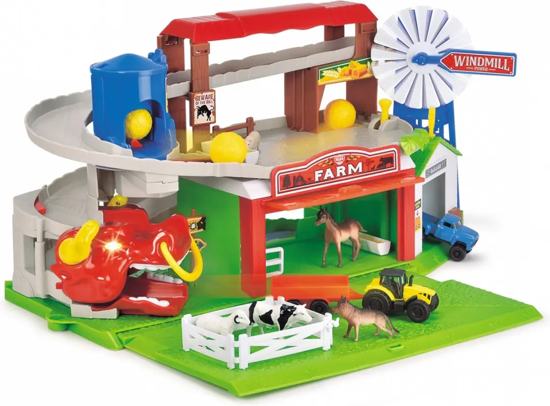 Dickie Farm Adventure Playset 360-6084 - Blauw