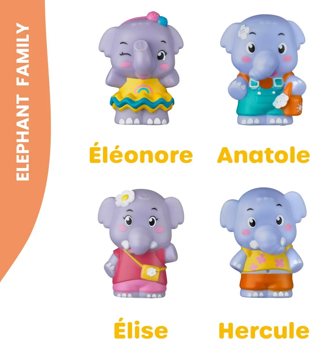 Klorofil Speelset Familie Olifant