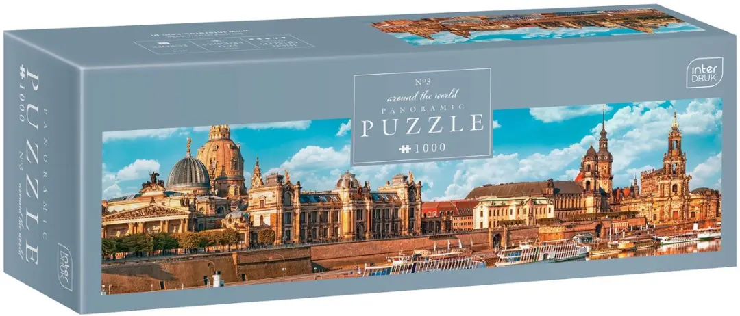 Geronimo Games Around the World 3 Panorama Puzzel 1000 Stuks