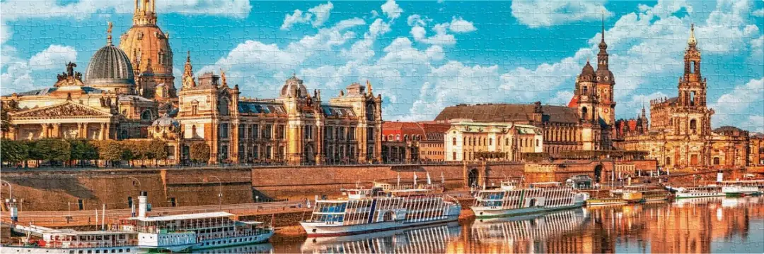 Geronimo Games Around the World 3 Panorama Puzzel 1000 Stuks