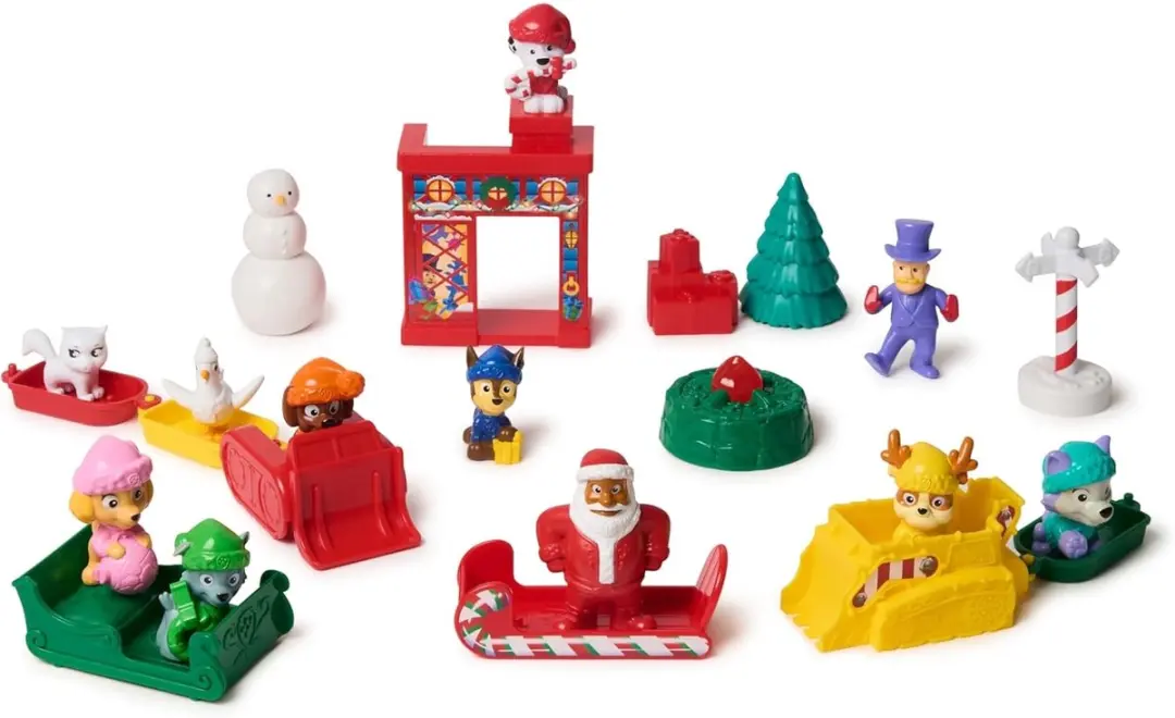 PAW Patrol Adventskalender 24 Stuks - Multicolor