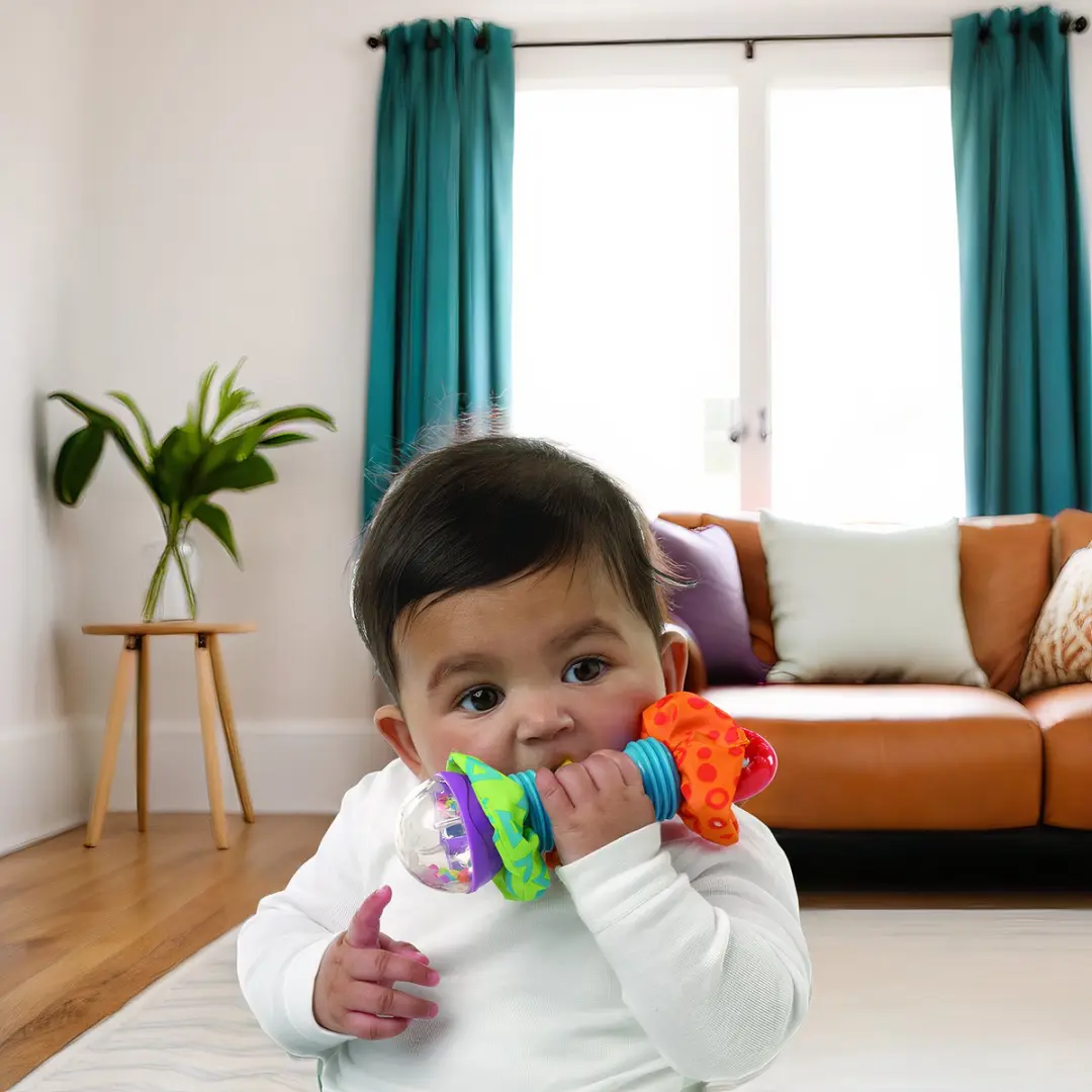 Playgro Schud Rammelaar - Multi