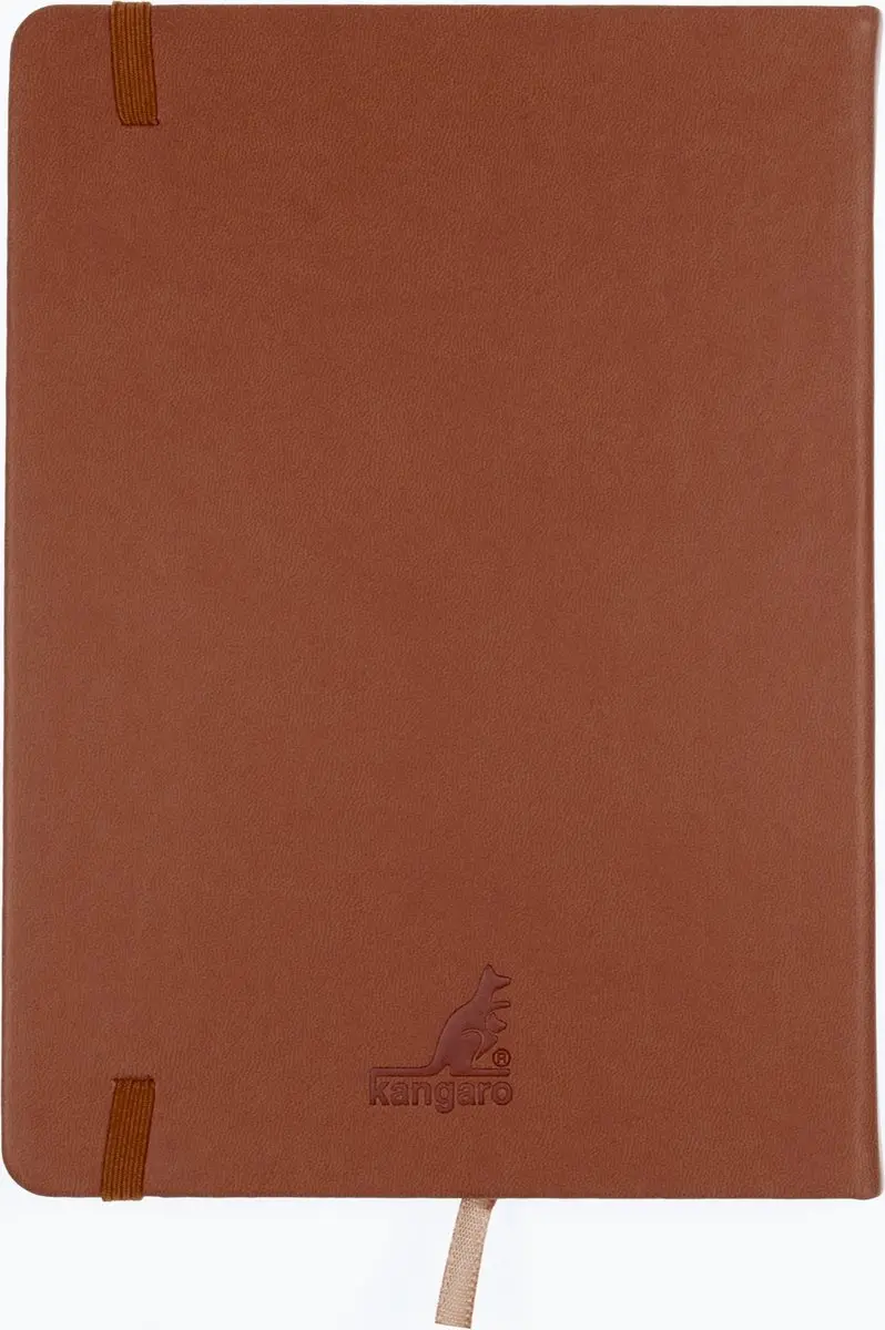 Kangaro K-861227 Schetsboek A5 Cognac - 2 Stuks
