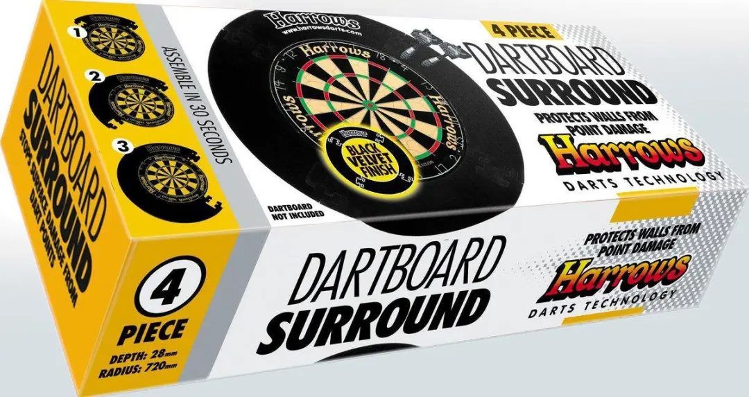Harrows Surround 4-delig - Zwart