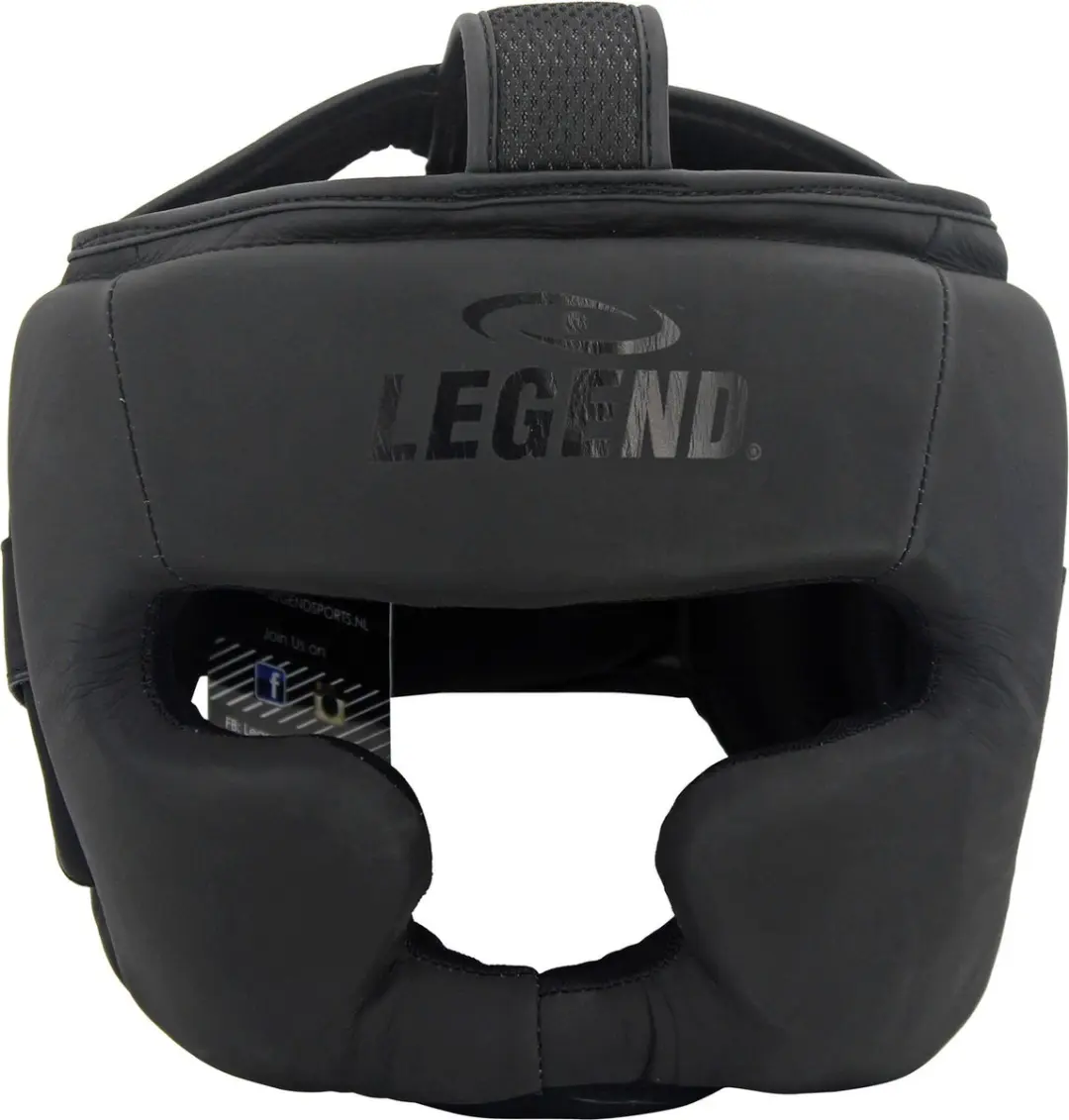 Legend Leder Hoofdbeschermer M