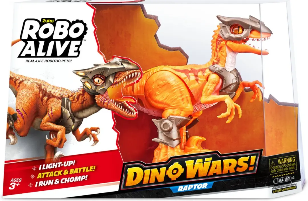Zuru Robo Alive Raptor 7133 - Meerkleurig - afbeelding 6 van 6
