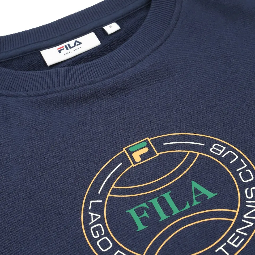 Fila Sweater Dames Parella Donkerblauw - Maat L