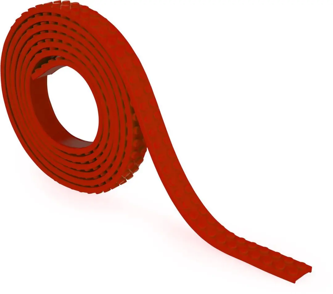 ZURU Mayka Bouwblokjes Tape Rood - 2 Meter