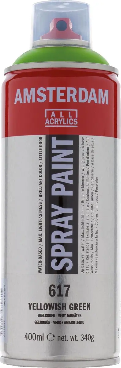 Amsterdam Spraypaint 617 Geelgroen 400ml