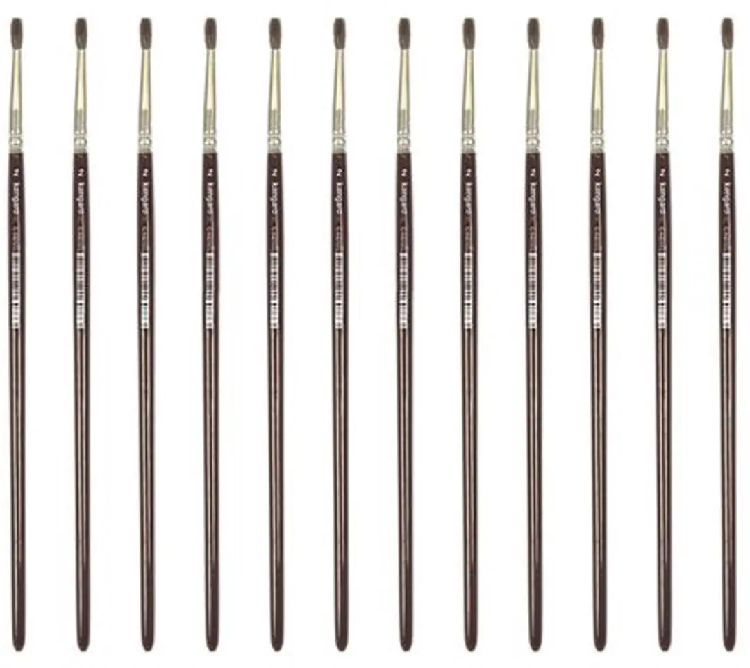 Kangaro Ronde Penseel M2 - 12 Stuks