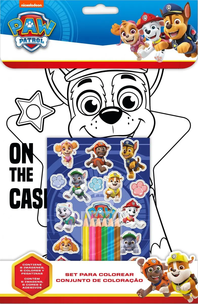PAW Patrol Junior Kleurset - 14-delig Multicolor