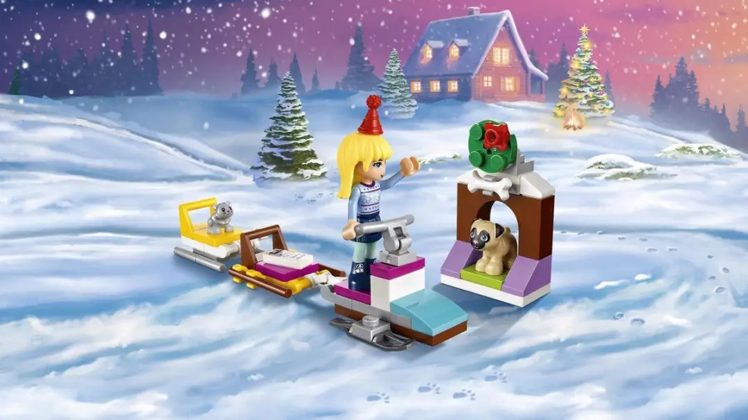 LEGO Friends Adventkalender 217 Stukken - 1 Minifiguur - Paars - afbeelding 6 van 6