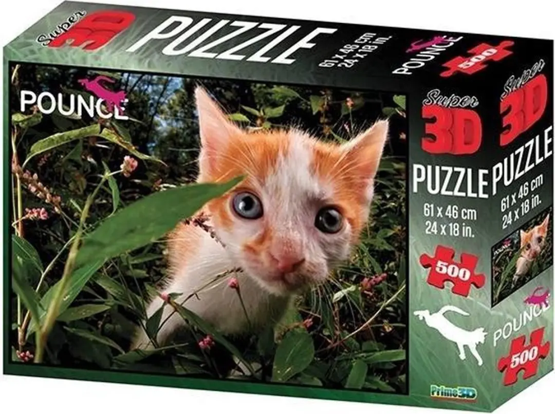 National Geographic Pounce Cat 3D Puzzel