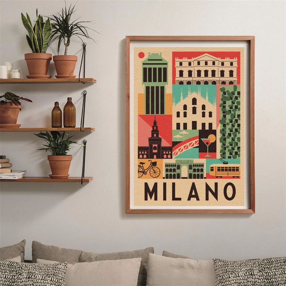 Clementoni Style in the City Milano Puzzel 1000 Stuks - Multikleur - afbeelding 6 van 6