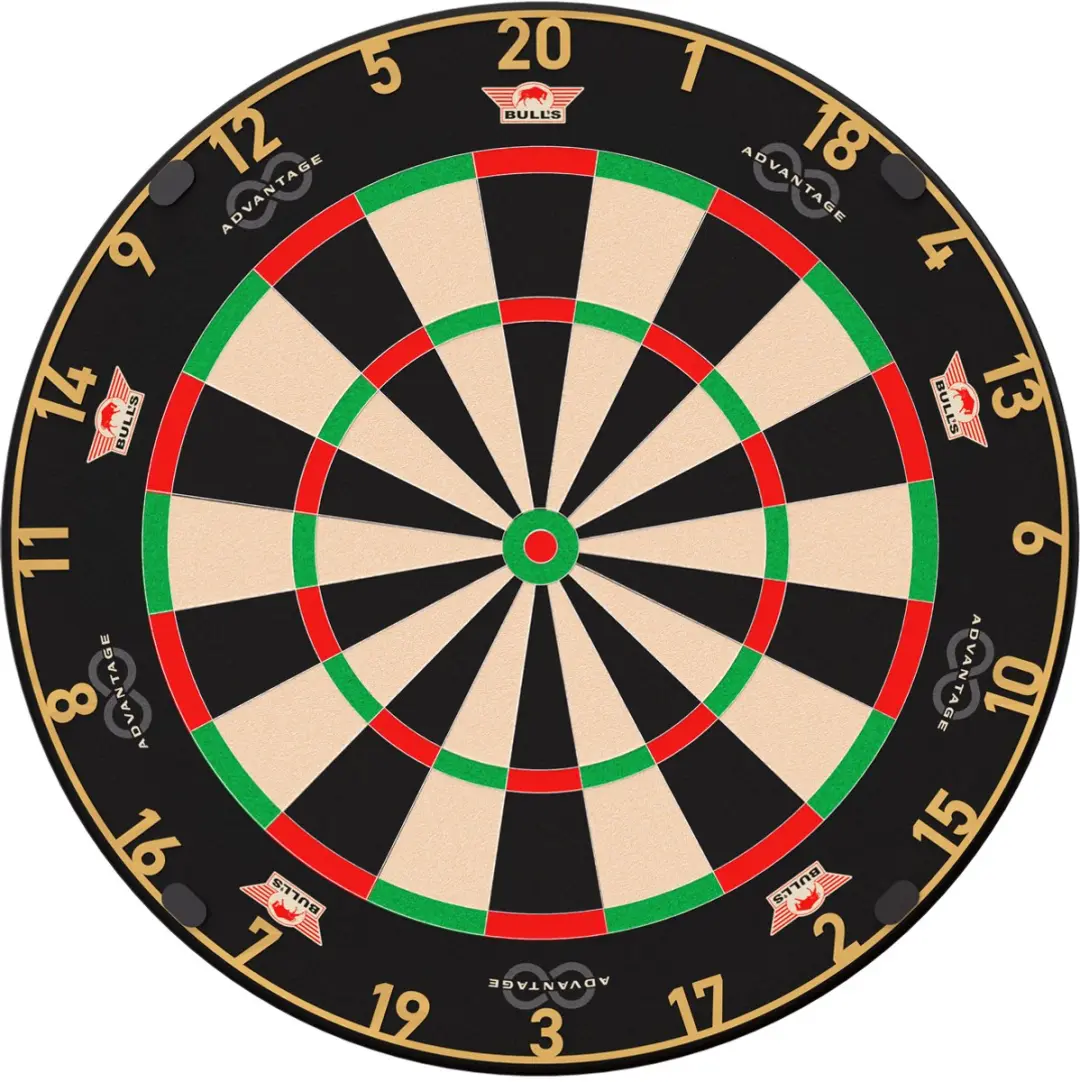 Bull's Advantage 8 Dartbord BU-68014-1 - 45.1cm - Wedstrijdkwaliteit