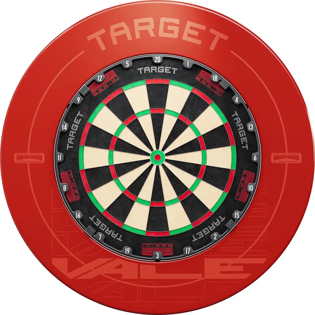 Target Vale Dartbord Surround - Rood