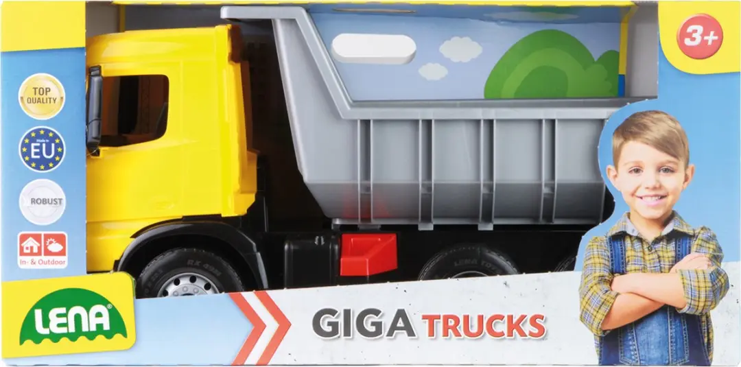 Lena Kiepwagen Giga Trucks 67cm SM02064 - Multicolor