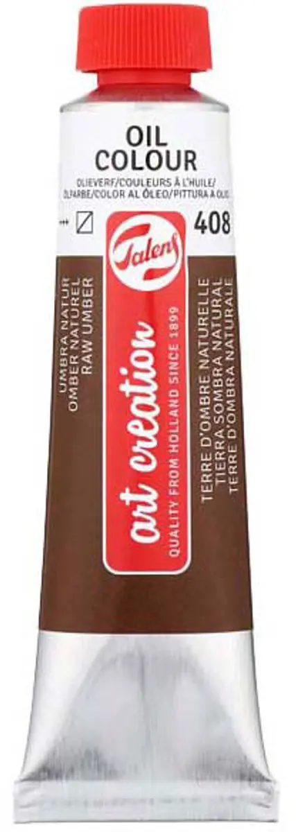Talens Art Creation Olieverf Tube 40ml Omber Naturel 408