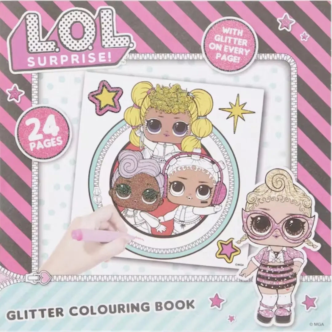 LOL Surprise! Glitter Kleurboek