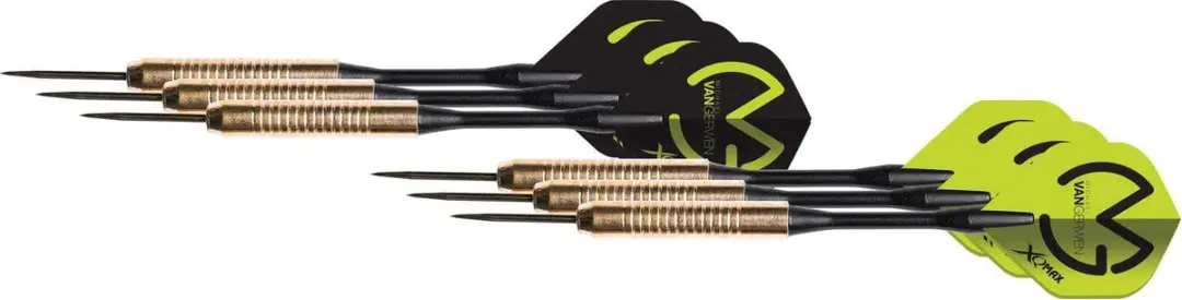 XQMax Michael van Gerwen Flocked Dartbord - 45cm - 2x Pijlen