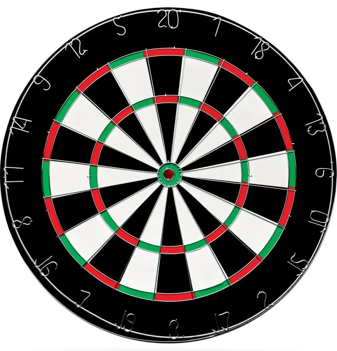 XQMax Michael van Gerwen Flocked Dartbord - 45cm - 2x Pijlen