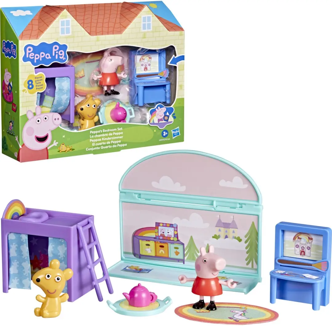 Peppa Pig Peppa's Slaapkamer Speelset