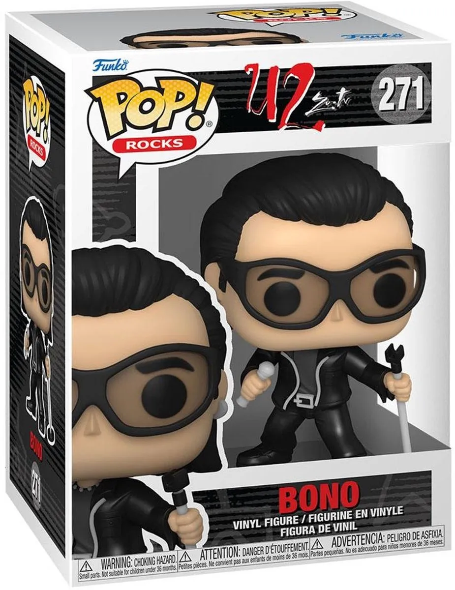 Funko Pop! Bono Zoo TV Vinylfiguur 9,5cm #271