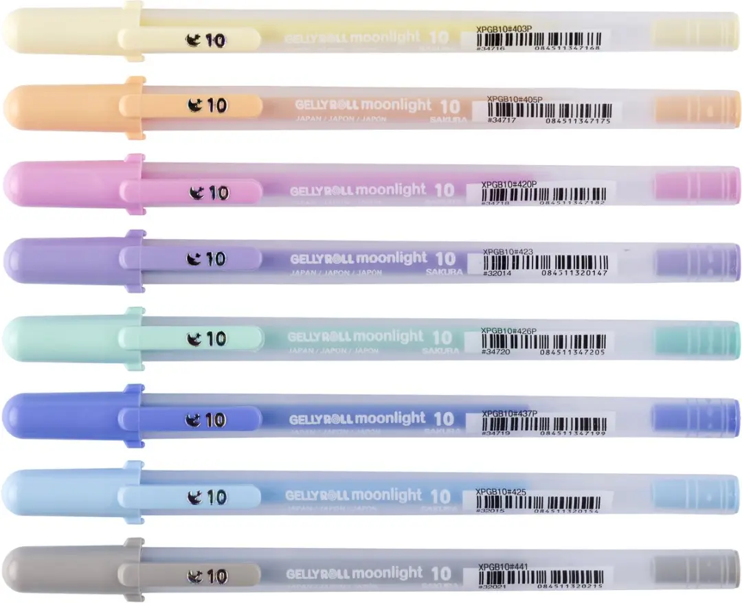 Sakura Gelly Roll Moonlight Pastel Set