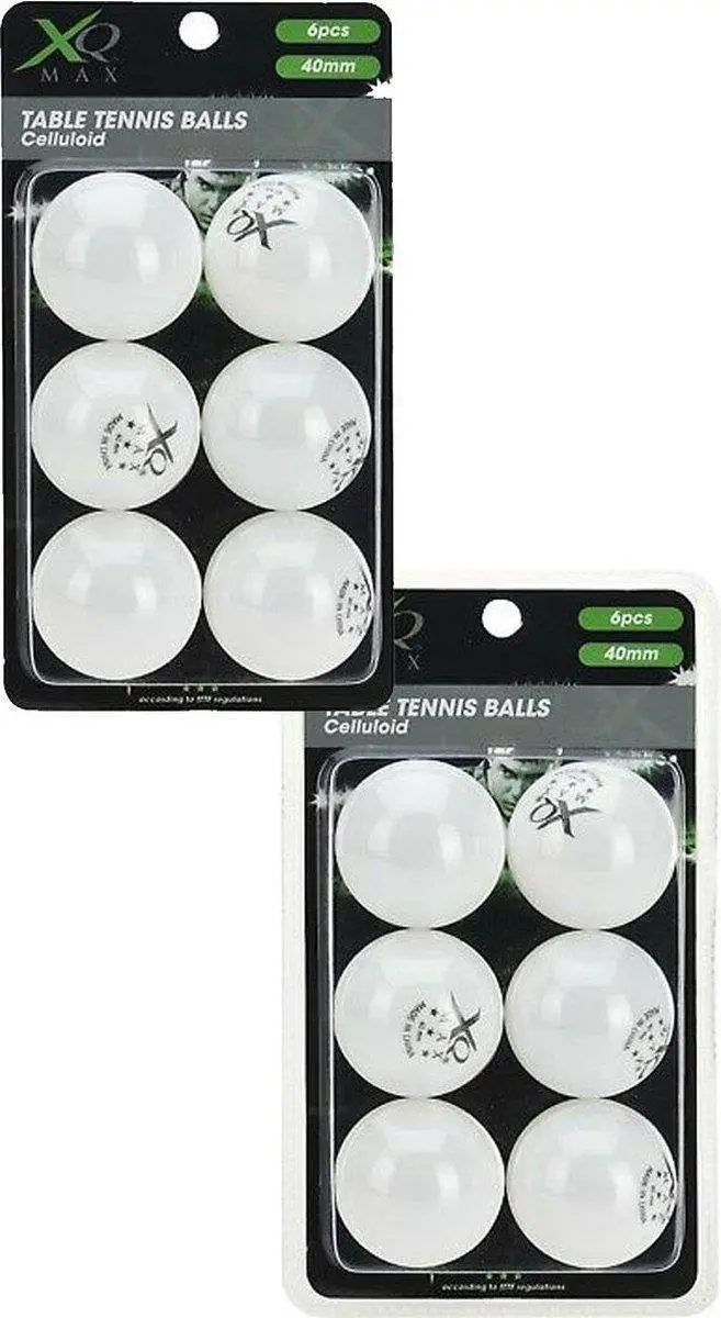 XQMax Triple Star Pingpongballen 24 Stuks - Wit