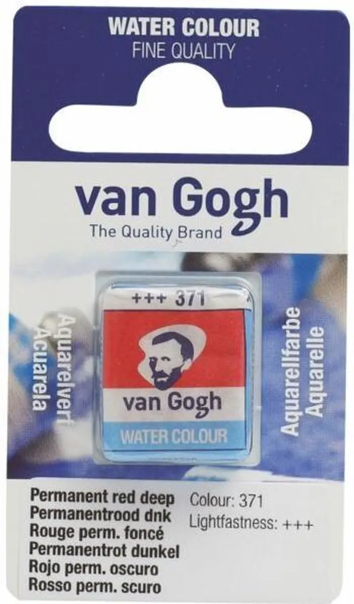 Van Gogh Waterverf Napje Permanent Red Deep 10g
