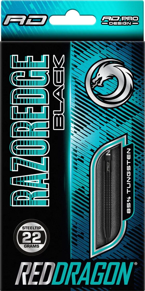 Red Dragon Razor Edge Black Dartpijlen - 3 Stuks
