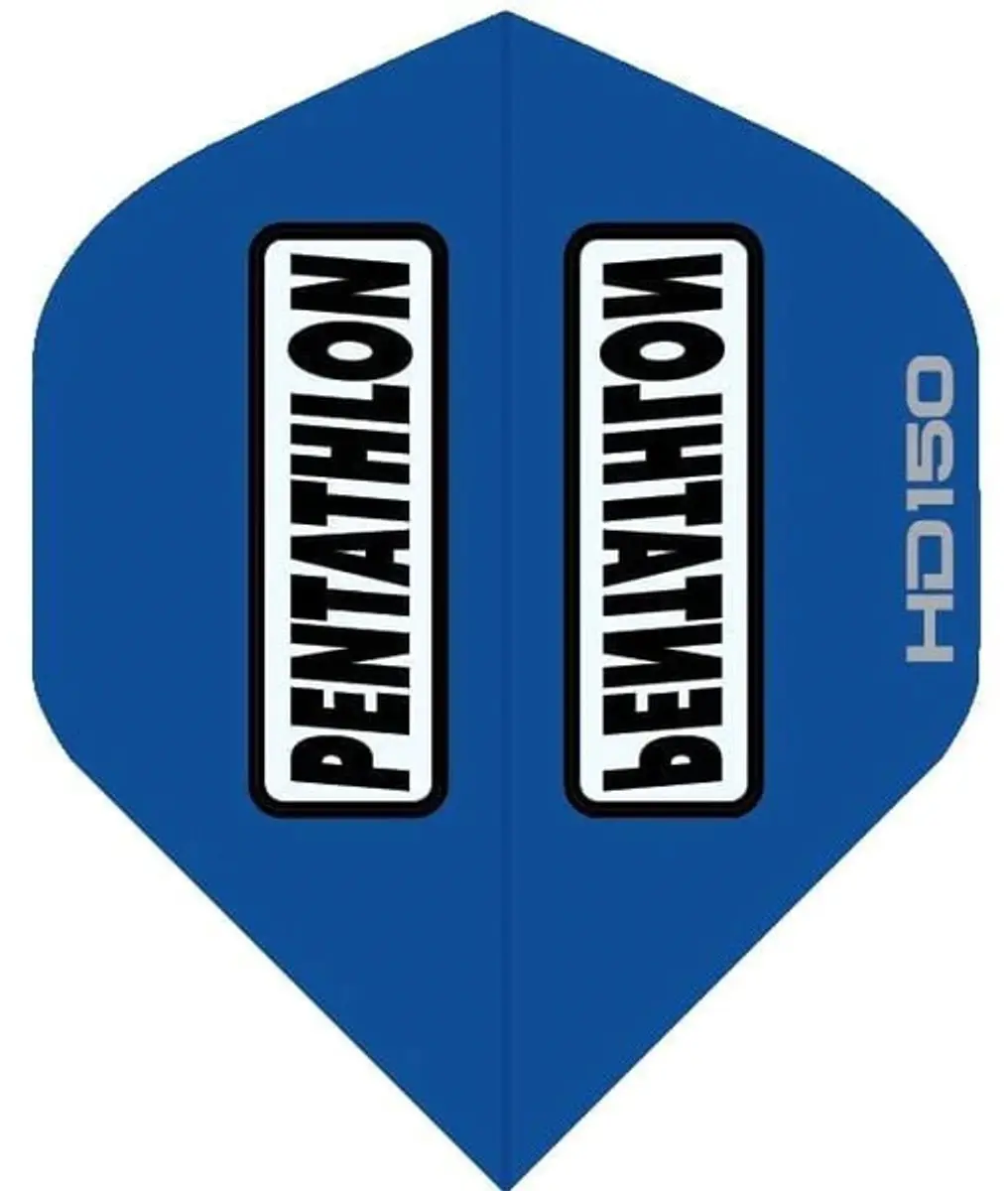 Pentathlon HD 150 Dart Flights - Blauw - 3 Stuks