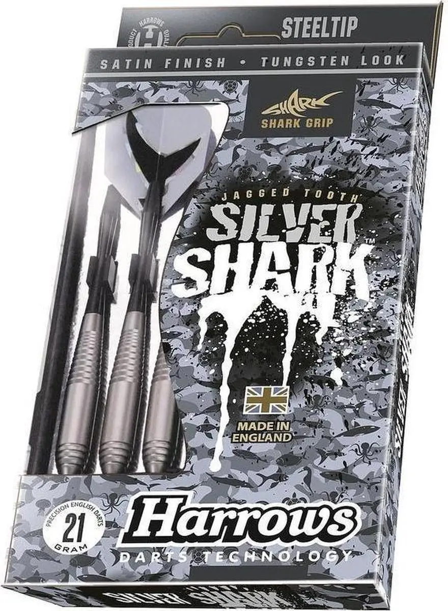 Harrows Silver Shark 22Gr - 3 Stuks