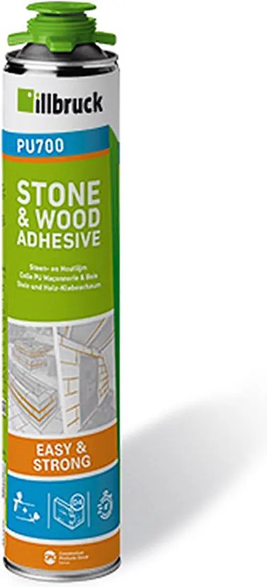 Illbruck PU700 Steen-/Houtlijm 880ml - Beige