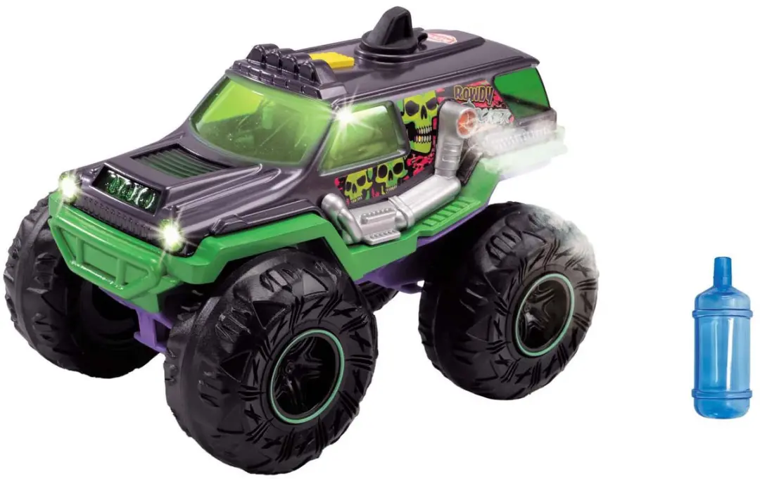 Dickie Toys Rowdy Rocker Modelauto 22cm - Licht & Geluid - Multicolor