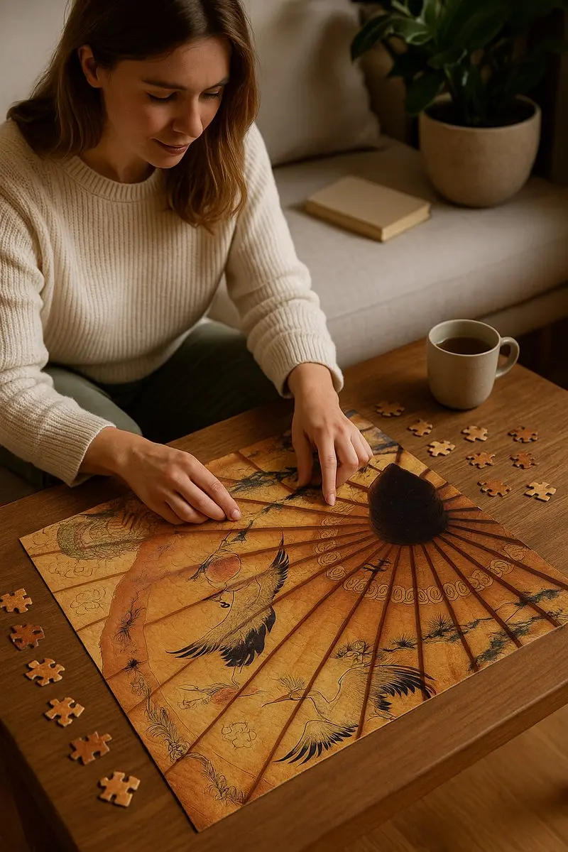 Senza Japandi Legpuzzel 1000 Stuks - 68x48cm