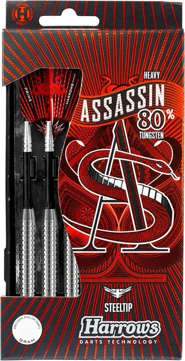 Harrows Assassin Heavy 80% Tungsten 32gr - 3 Stuks