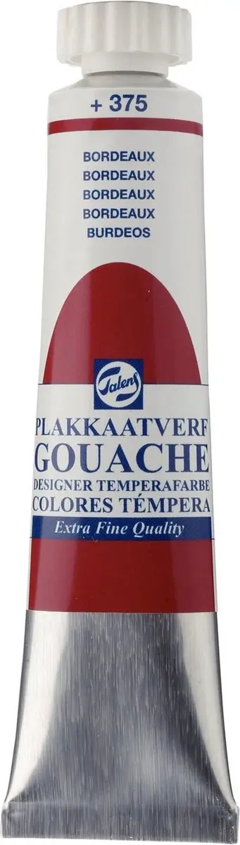 Talens Gouache Extra Fine Plakkaatverf Bordeaux 20ml